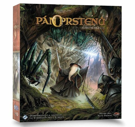 Hra PÁN PRSTENŮ LCG revidovaný core set  .cz