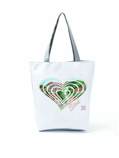 tašky Shopper Srdce