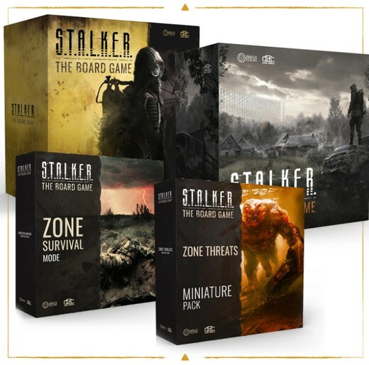 Stalker: Desková hra+Srdce Zóny+ZoneThreats | all-in set *****