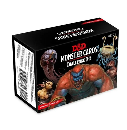 D&D Monster Cards LVL 0-5