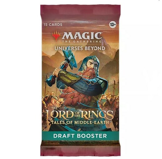 MTG Draft booster Lord of the Rings