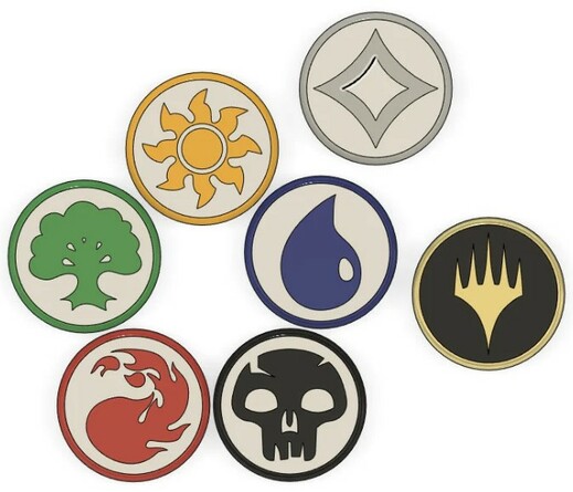 MTG Mana symboly MTG Mana symboly