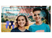 poukaz na Rodinná trička - různá množství